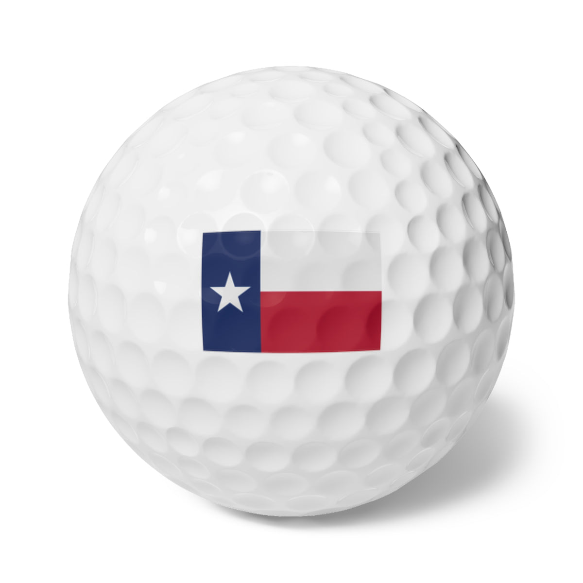 Golf Balls - Texas Flag - 6-Pack