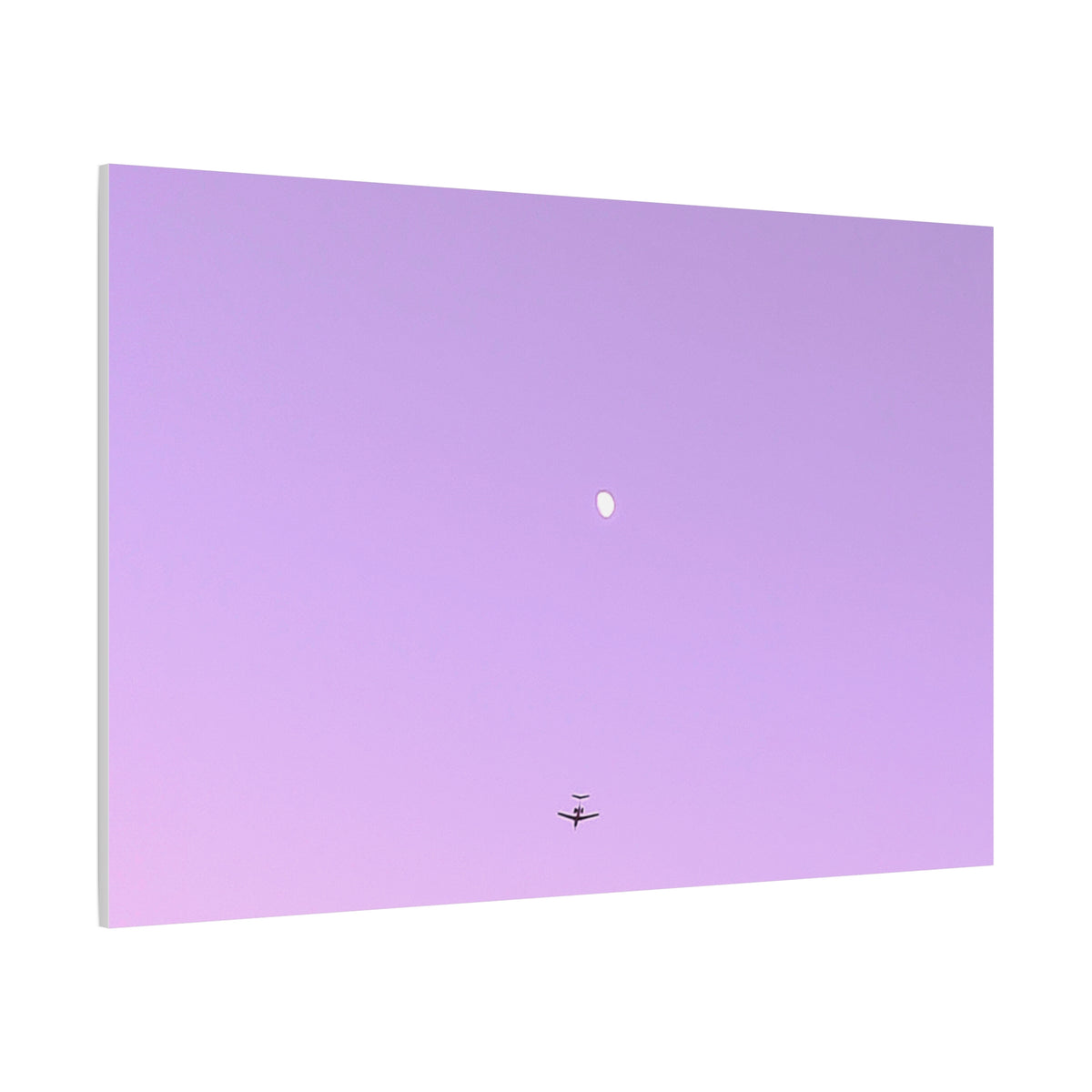 "To The Moon" (Purple) Canvas
