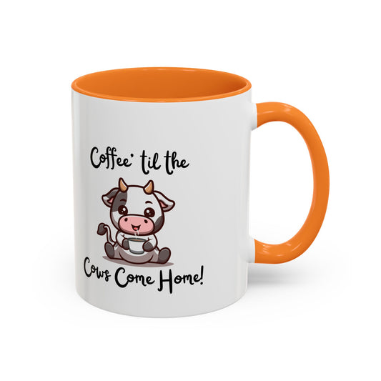 Coffee Mug (11oz & 15oz) - Coffee Cow - Assorted Colors