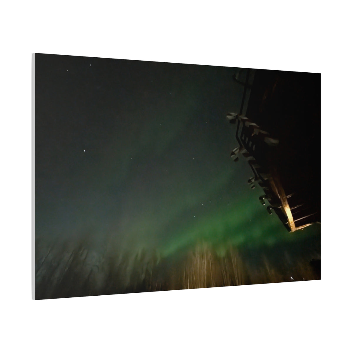 "Passing Aurora" Canvas