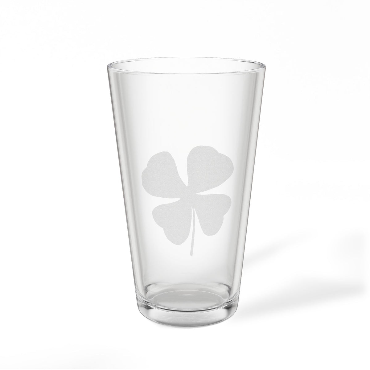 Pint Glass – 4-Leaf Clover