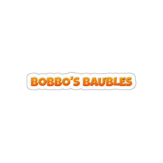 Baubles Sticker - Orange