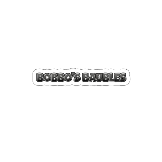 Baubles Sticker - Carbon Gray