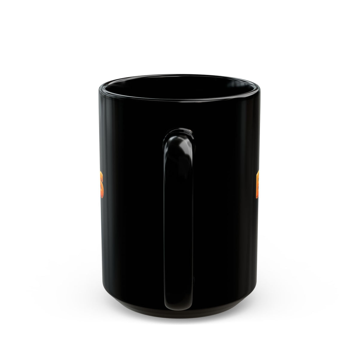 Baubles Big Logo Mug - Black