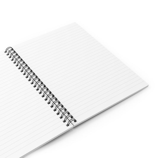 Polly B. Stuffed Spiral Notebook - Ruled Line