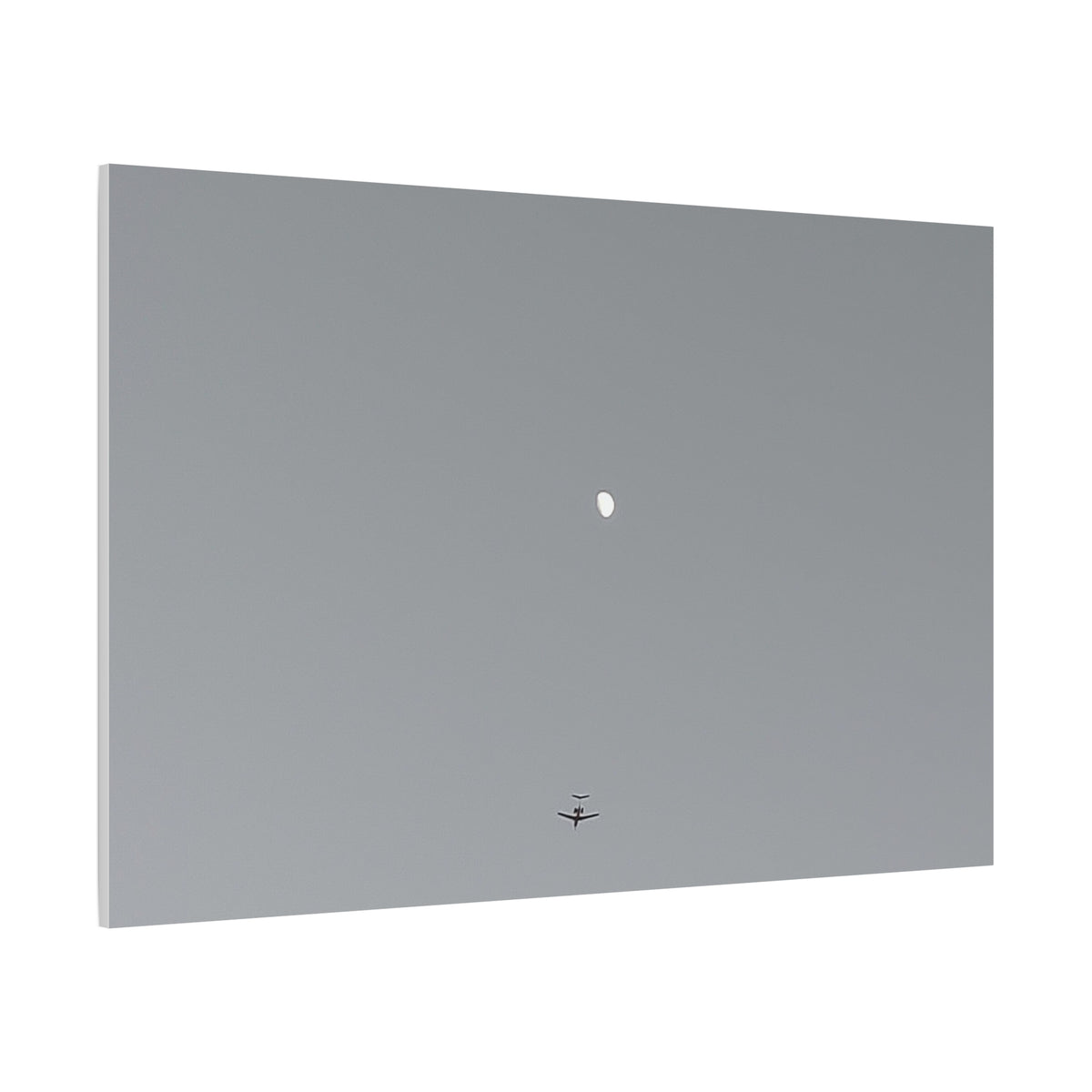 "To The Moon" (Gray) Canvas
