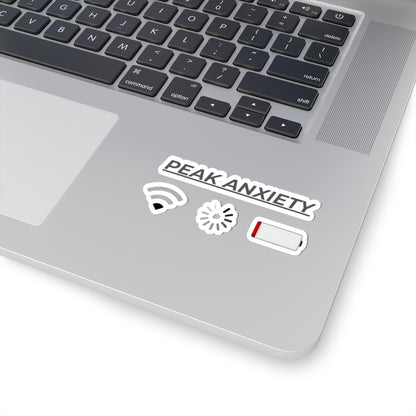 Peak Anxiety Sticker Set