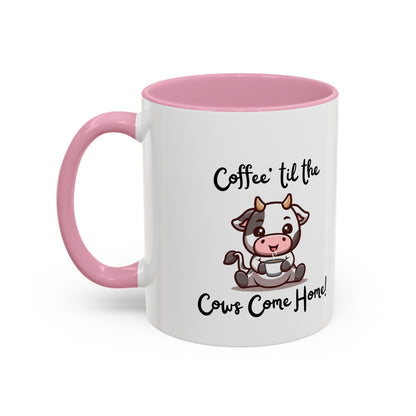Coffee Mug (11oz & 15oz) - Coffee Cow - Assorted Colors