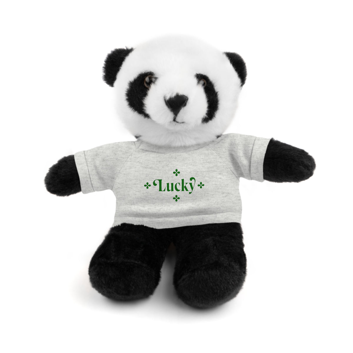 Lucky Tee Plush - Bear, Sheep, Bunny, Jaguar, Panda, or Lion