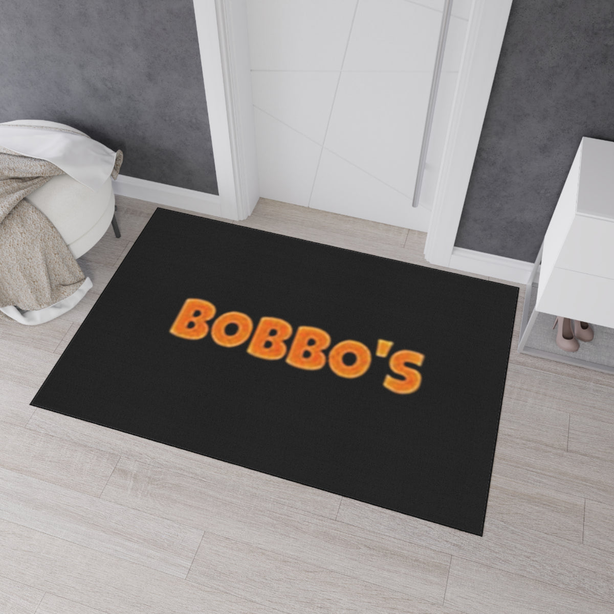 Bobbo's Logo Heavy-Duty Floor Mat