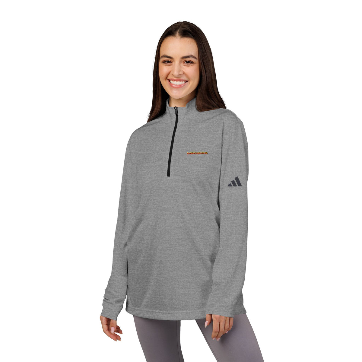 Baubles Logo Embroidered Adidas Quarter-Zip Pullover - Assorted Colors