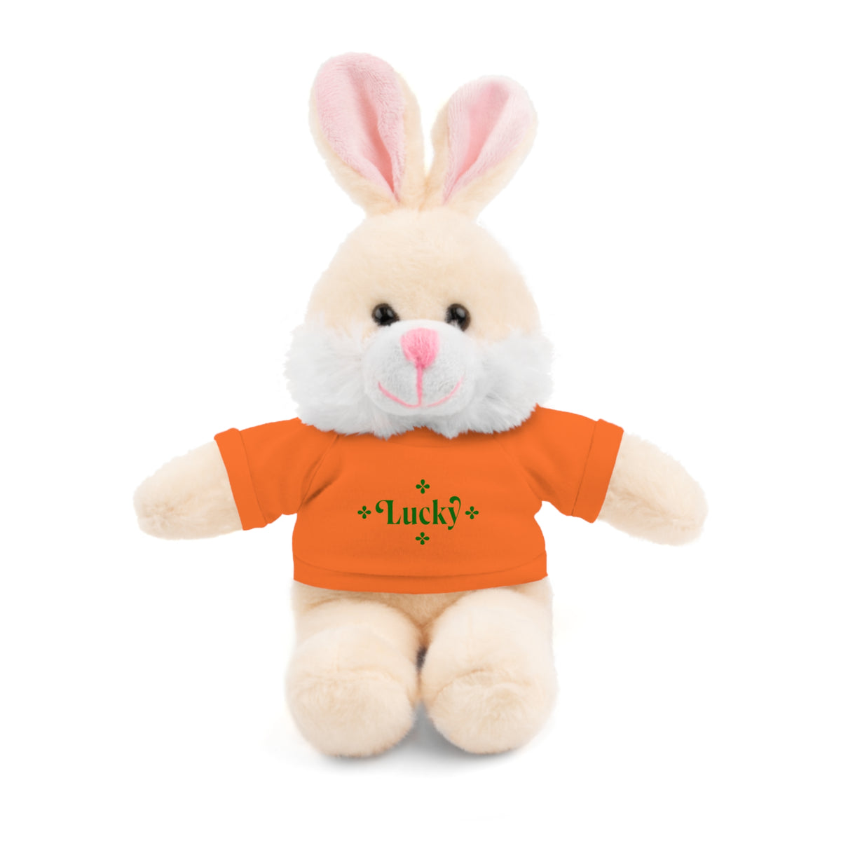 Lucky Tee Plush - Bear, Sheep, Bunny, Jaguar, Panda, or Lion