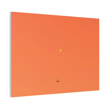 "To The Moon" (Orange) Canvas