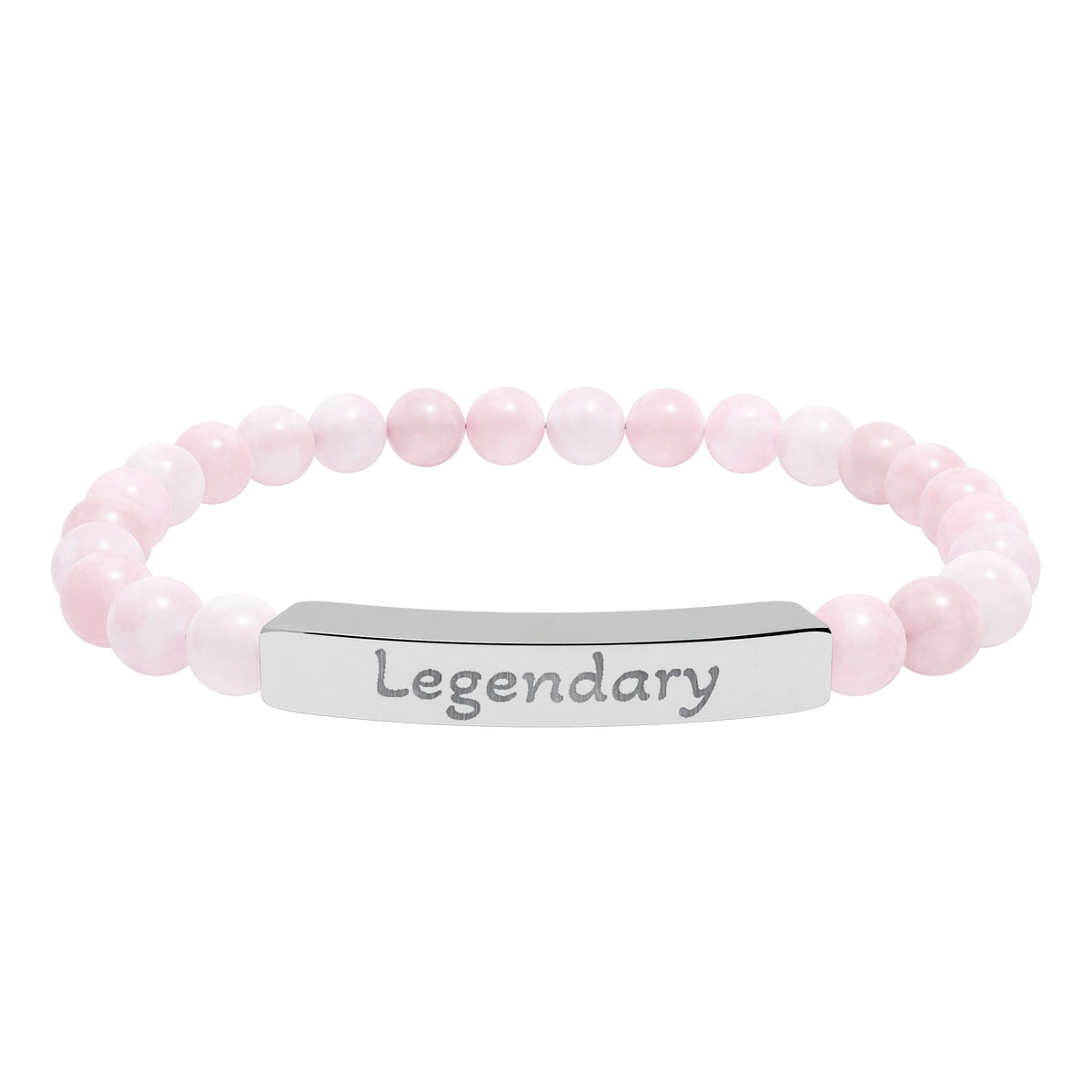 Engraved Stone Bracelet - 'Legendary'