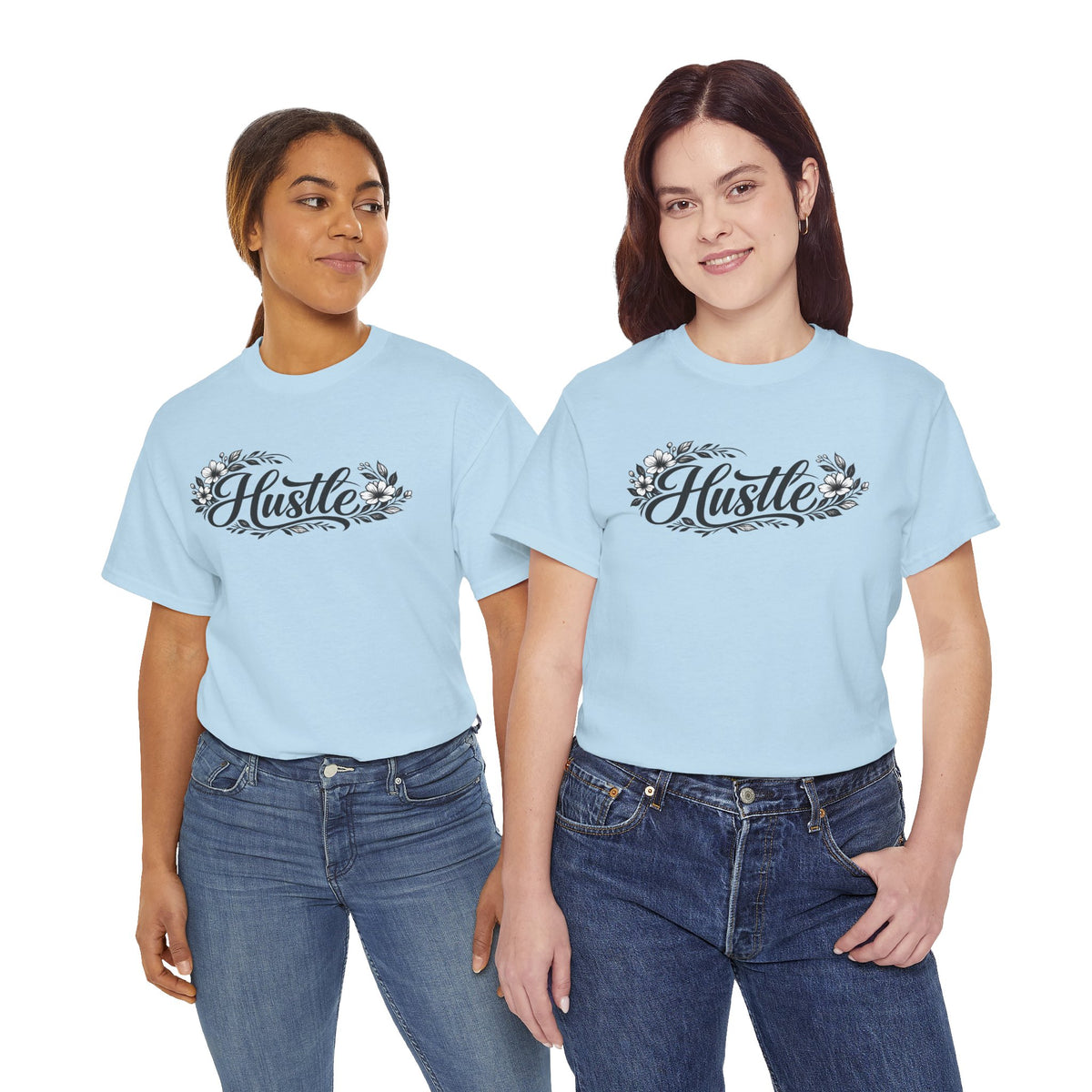 Hustle Flower Tee - Assorted Colors