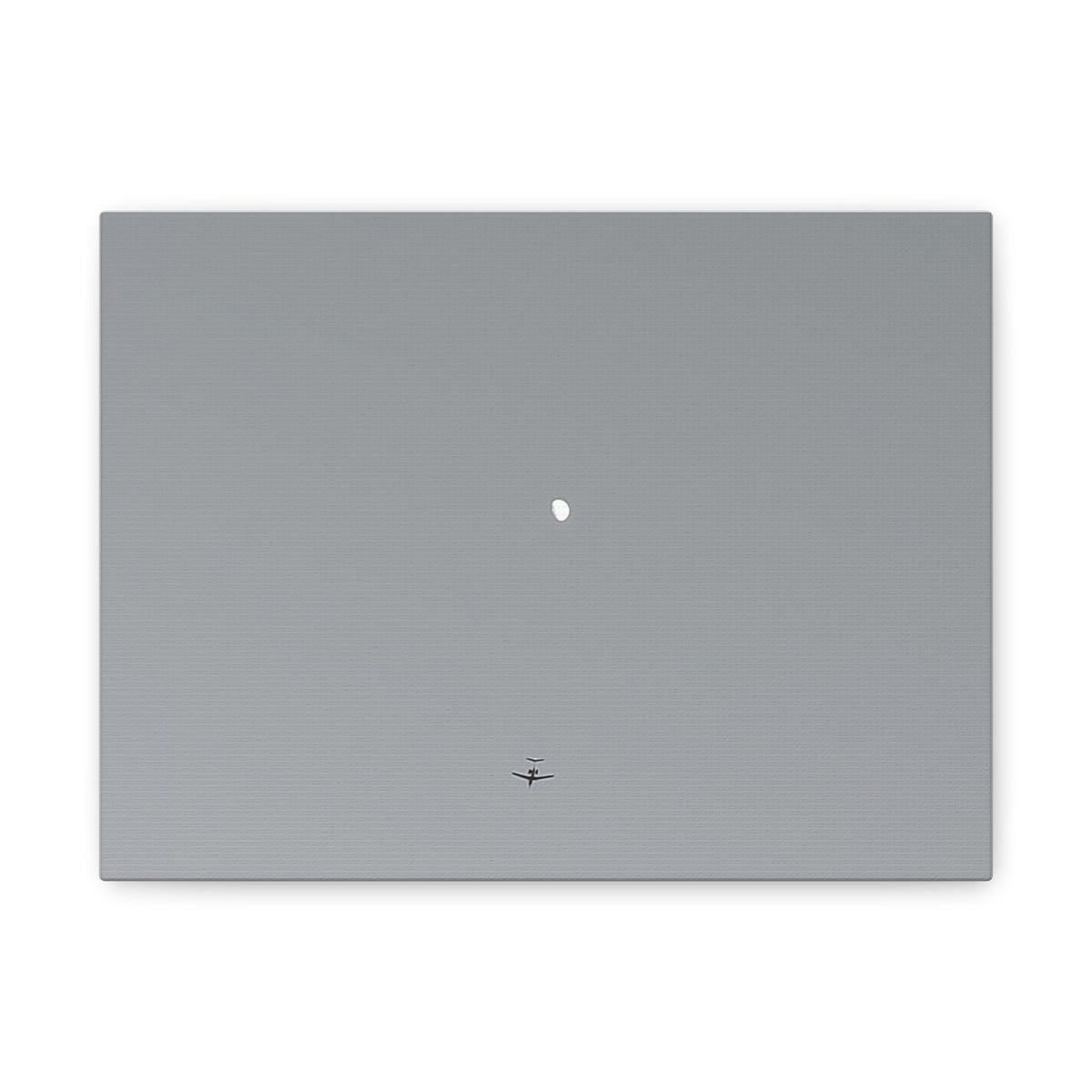 "To The Moon" (Gray) Canvas