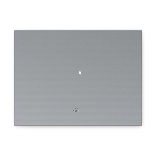 "To The Moon" (Gray) Canvas