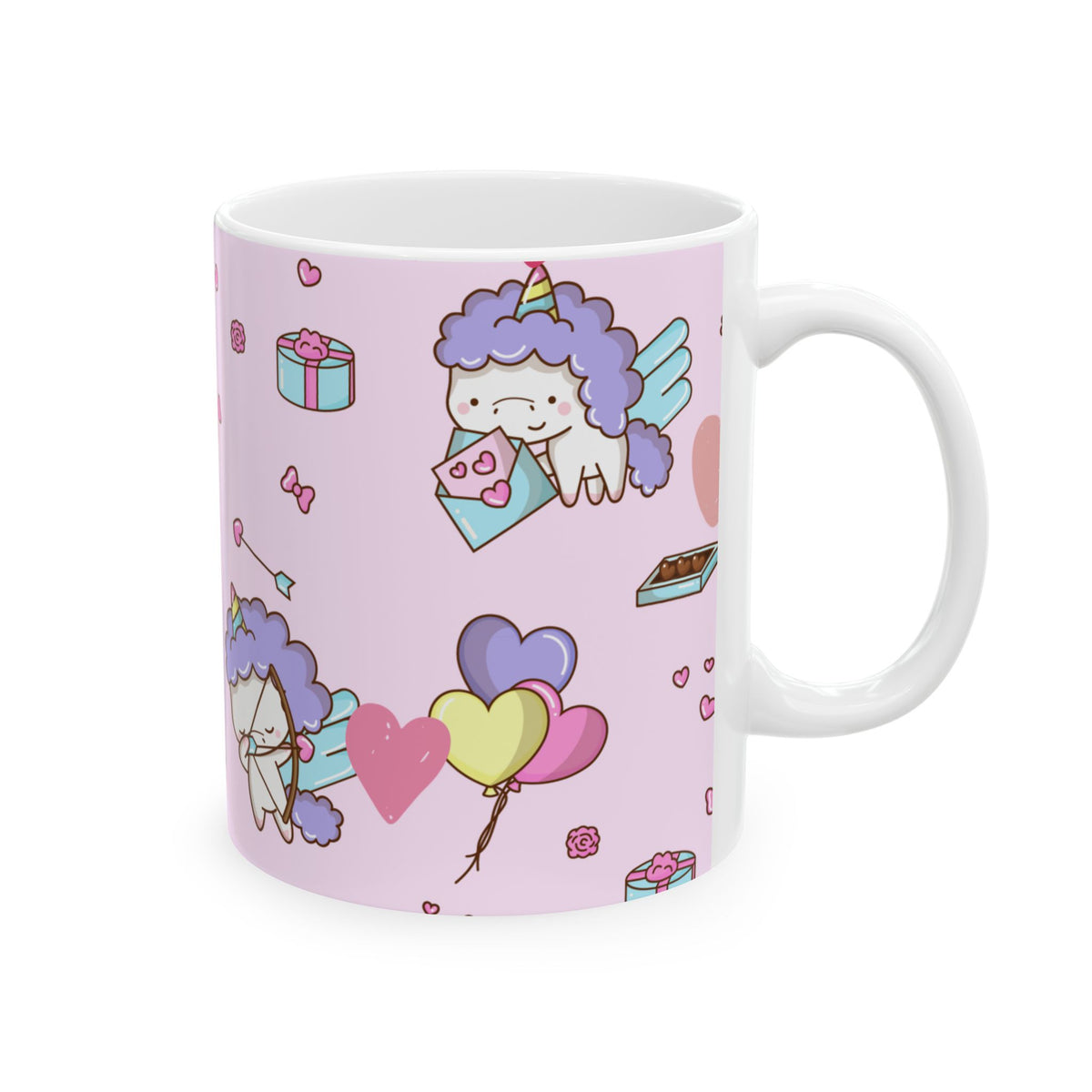 Unicorn Love - Ceramic Mug (11oz & 15oz)