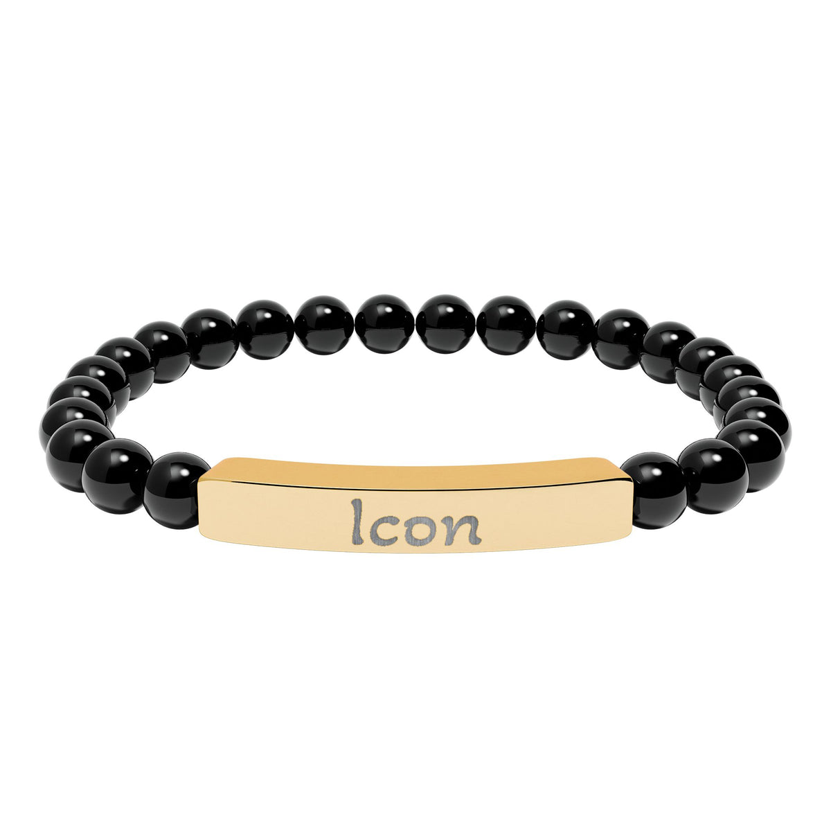 Engraved Stone Bracelet - 'Icon'