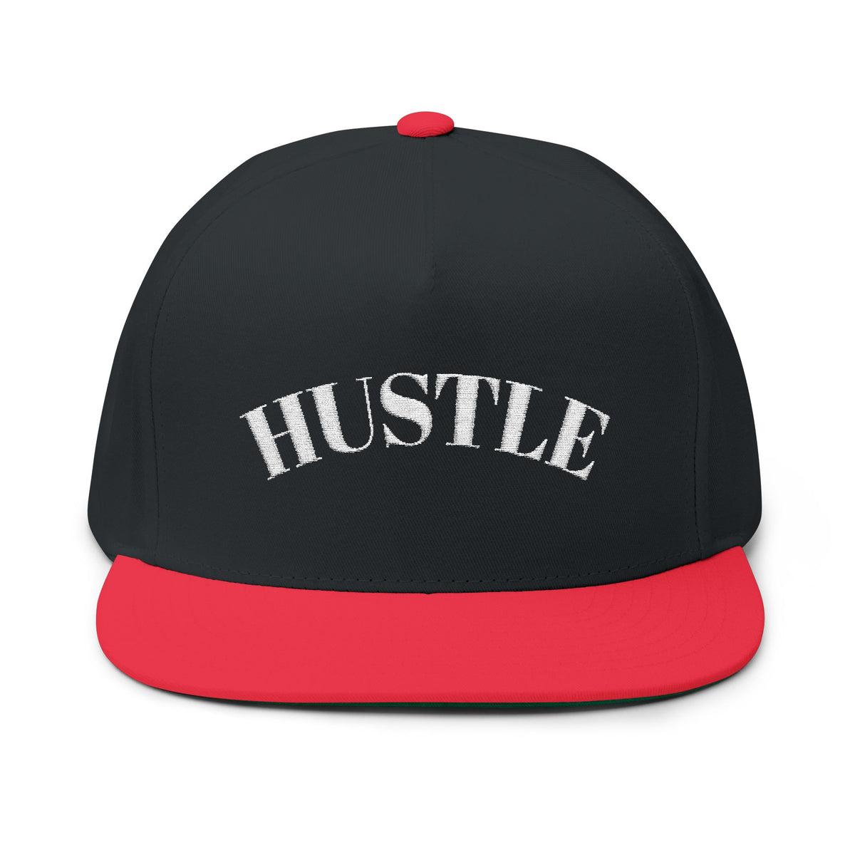 Hustle - Flat Bill Snapback Trucker Hat
