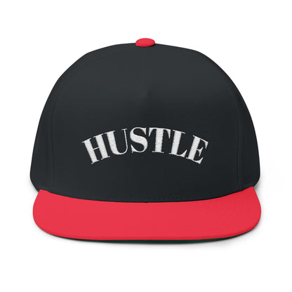 Hustle - Flat Bill Snapback Trucker Hat