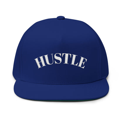 Hustle - Flat Bill Snapback Trucker Hat