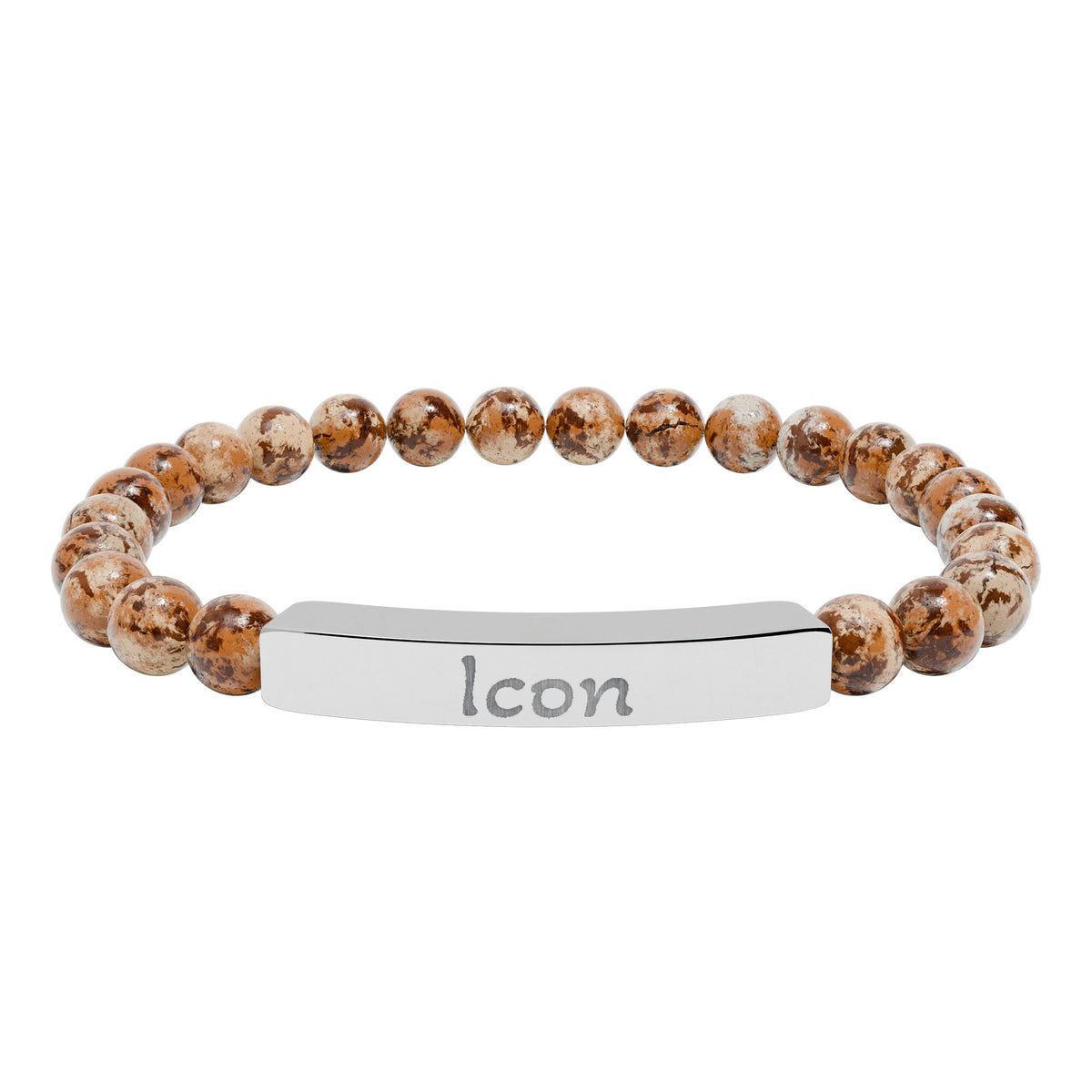 Engraved Stone Bracelet - 'Icon'