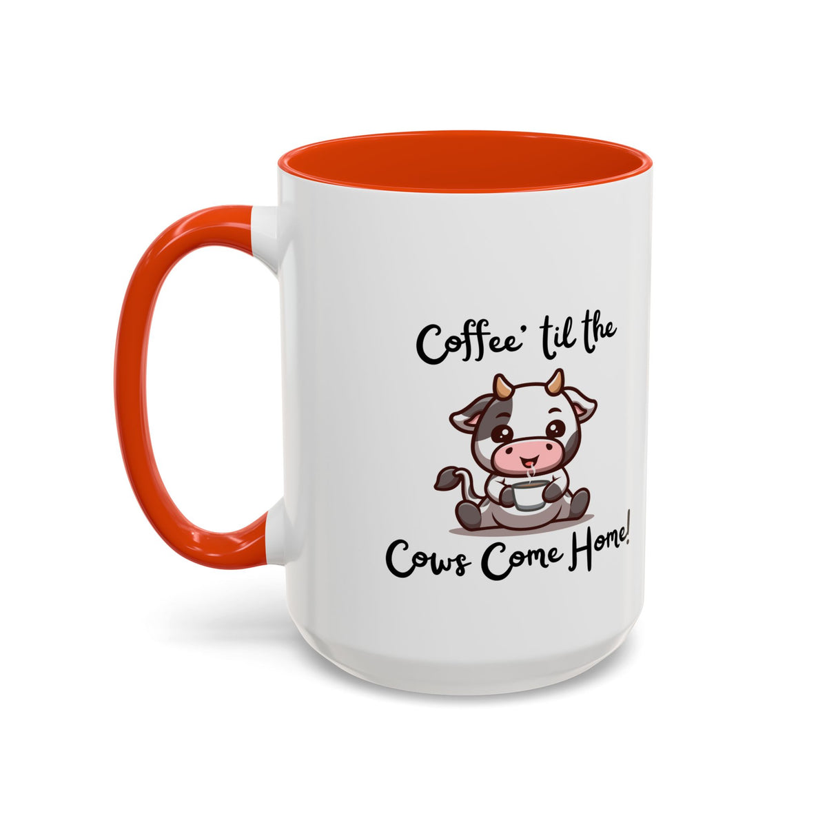 Coffee Mug (11oz & 15oz) - Coffee Cow - Assorted Colors