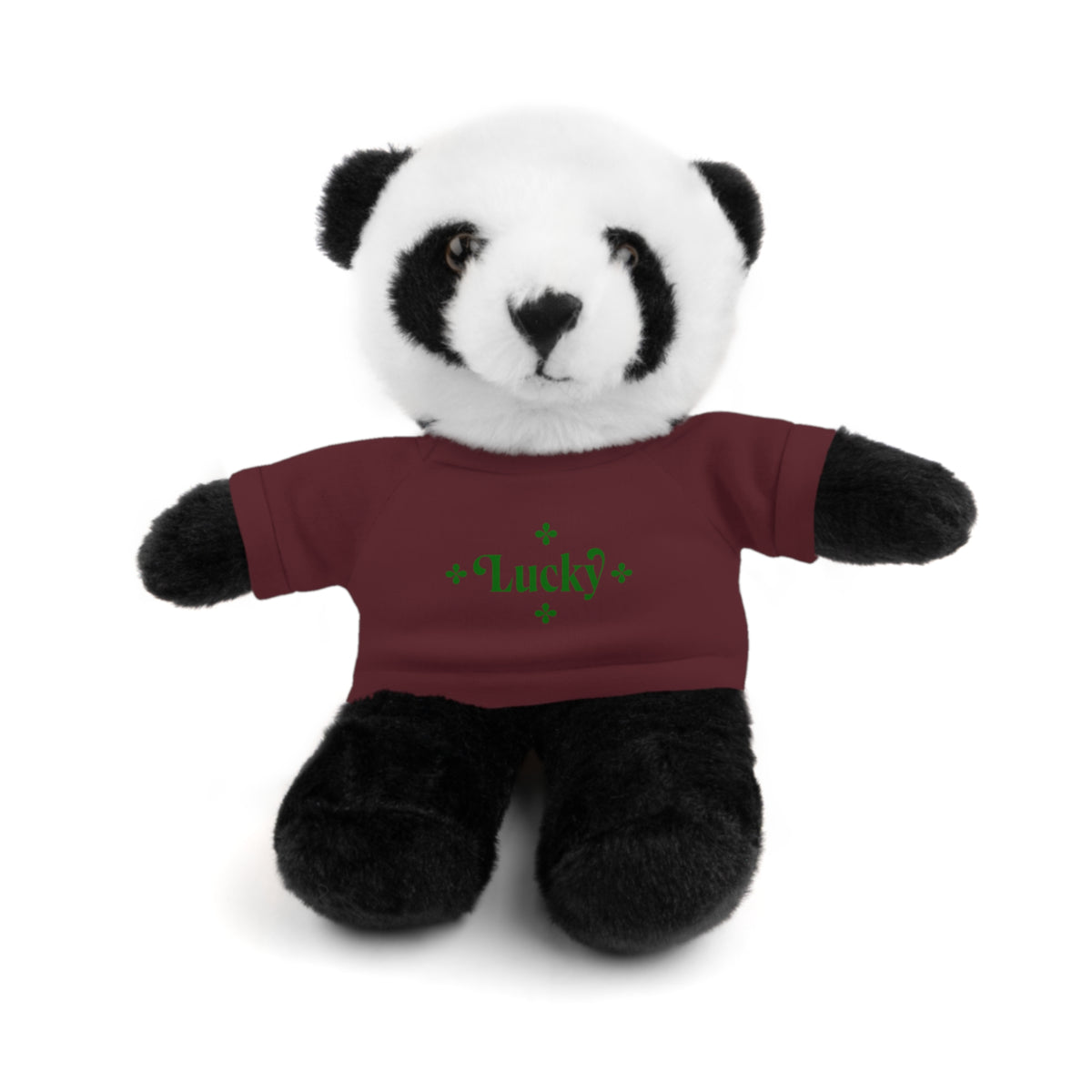 Lucky Tee Plush - Bear, Sheep, Bunny, Jaguar, Panda, or Lion