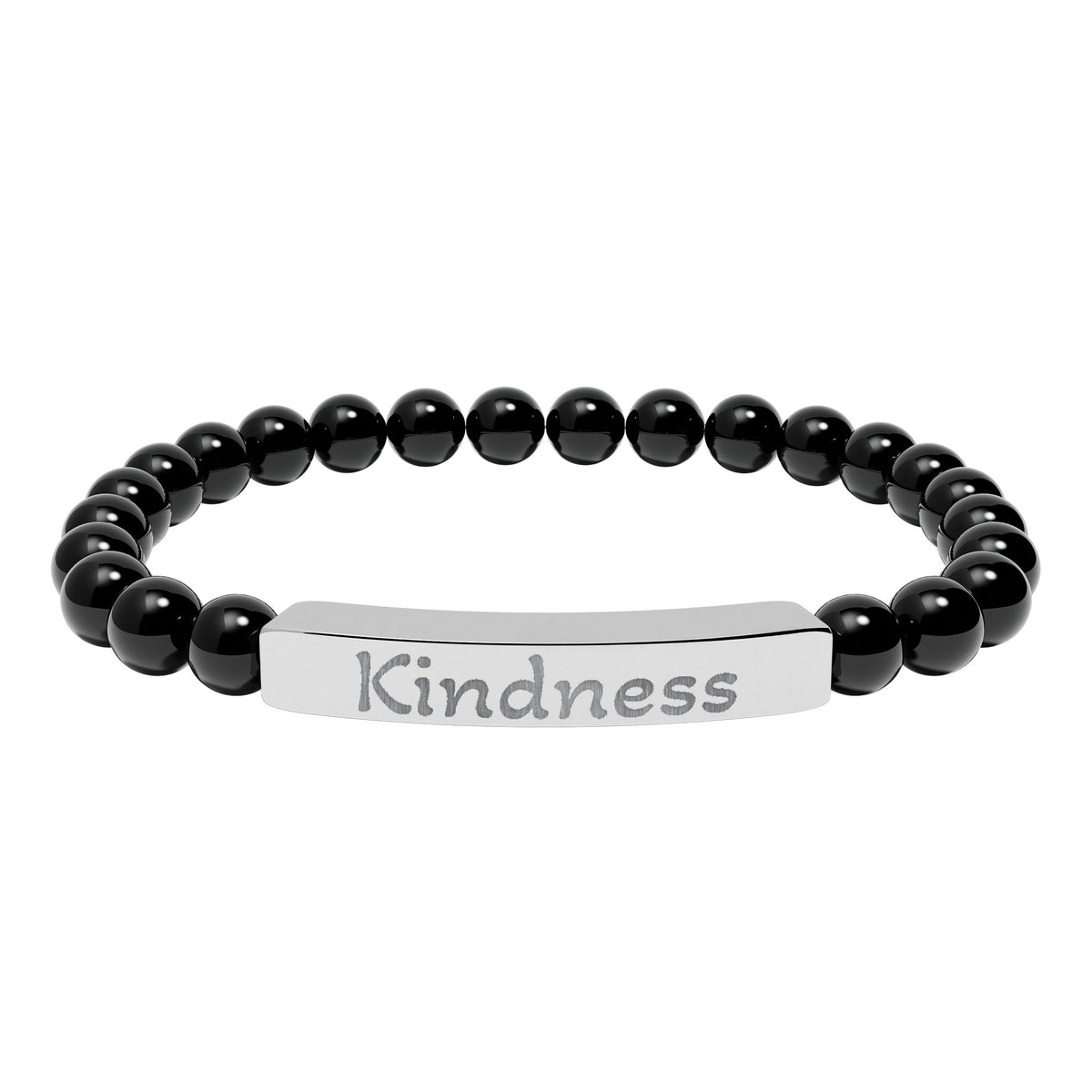 Engraved Stone Bracelet - 'Kindness'