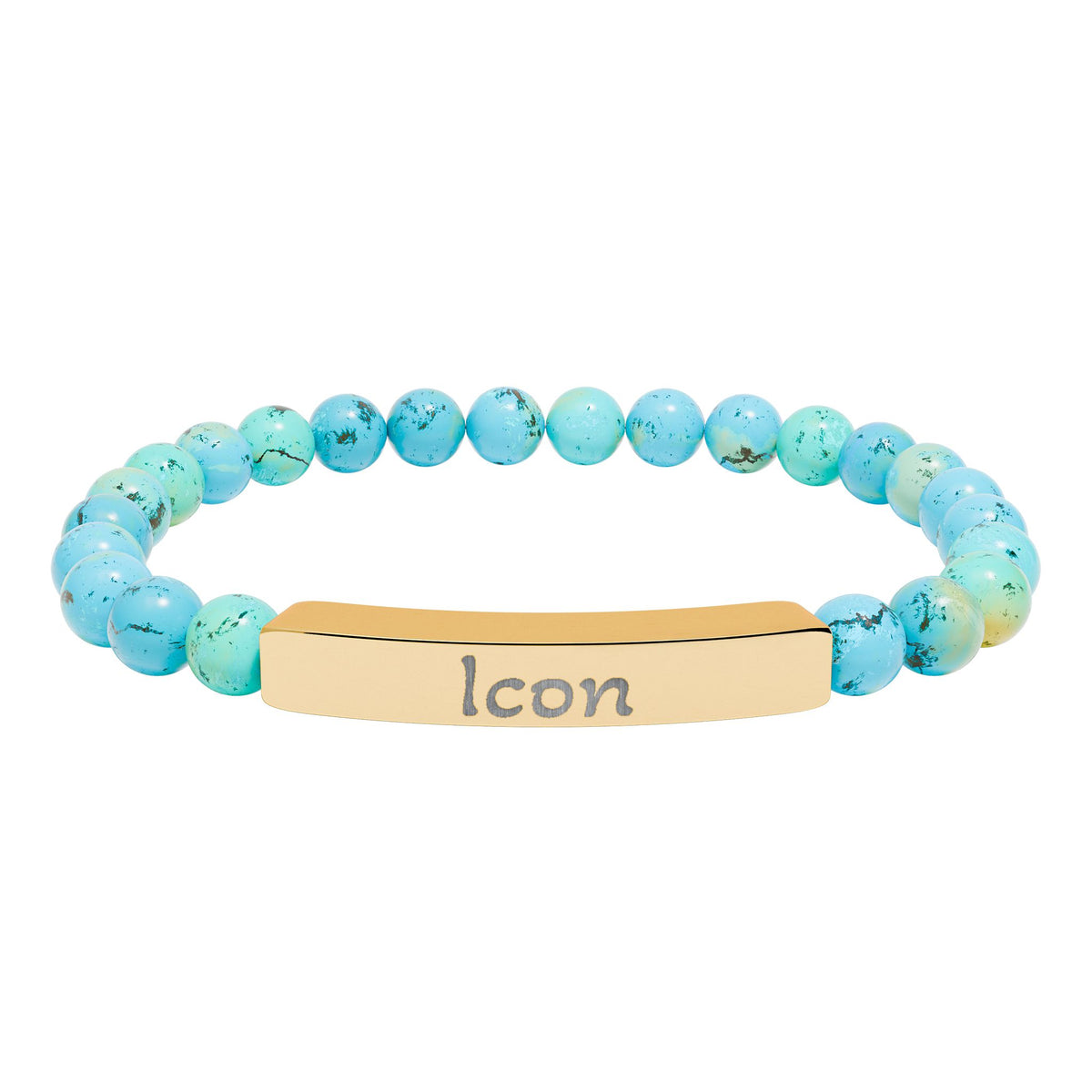 Engraved Stone Bracelet - 'Icon'