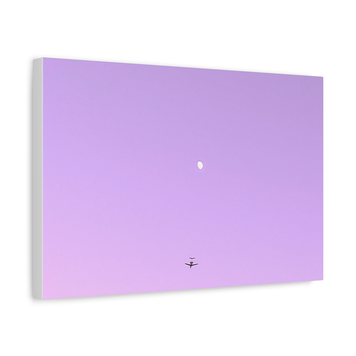 "To The Moon" (Purple) Canvas