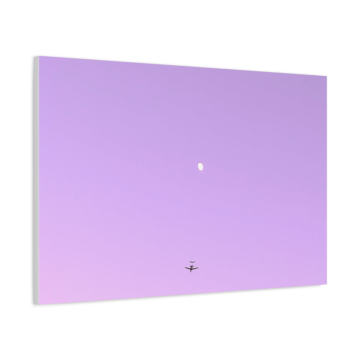 "To The Moon" (Purple) Canvas