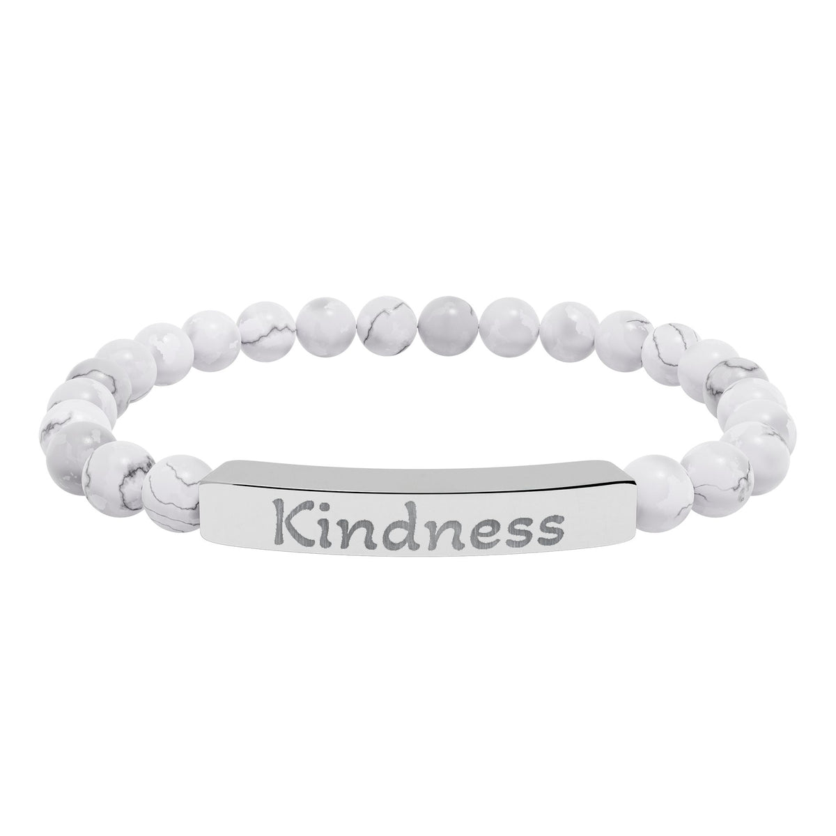 Engraved Stone Bracelet - 'Kindness'