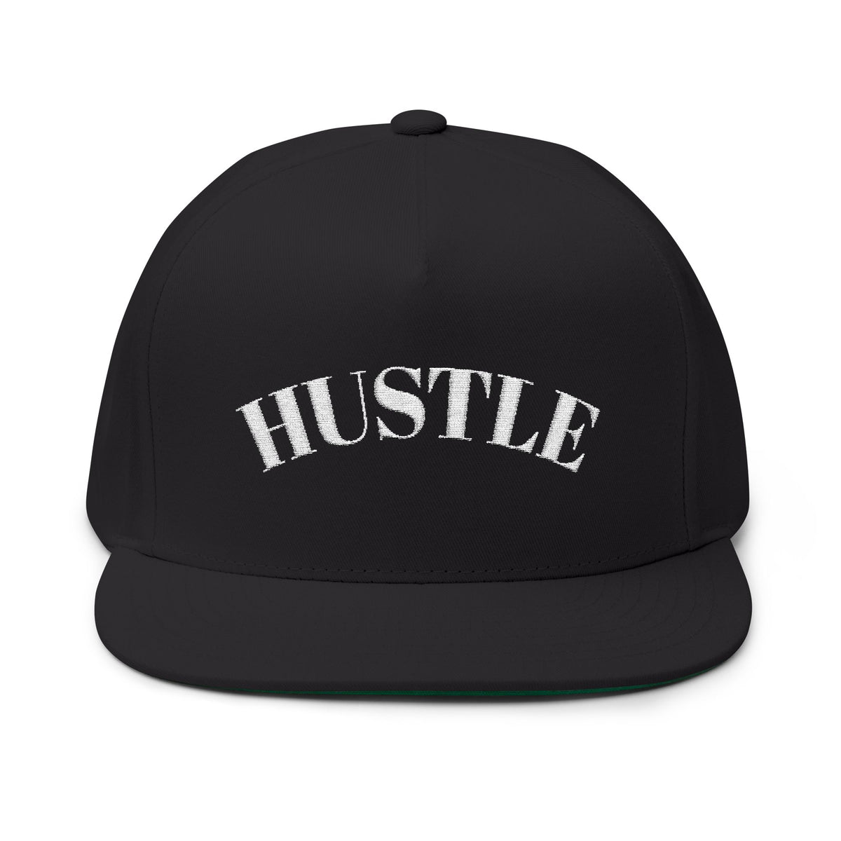 Hustle - Flat Bill Snapback Trucker Hat