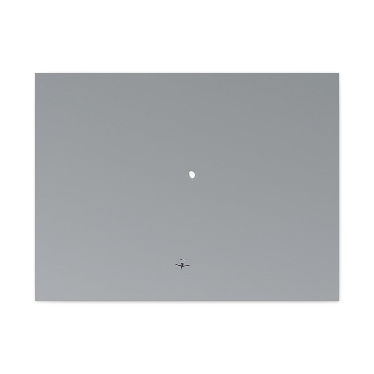 "To The Moon" (Gray) Canvas