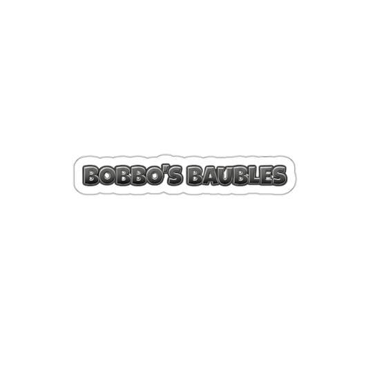 Baubles Sticker - Carbon Gray