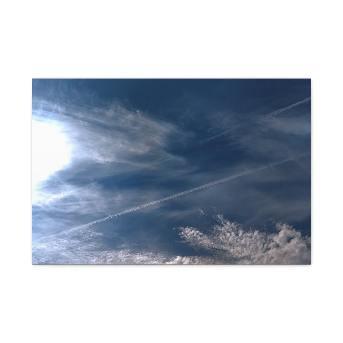 "Frosty Trails" Canvas