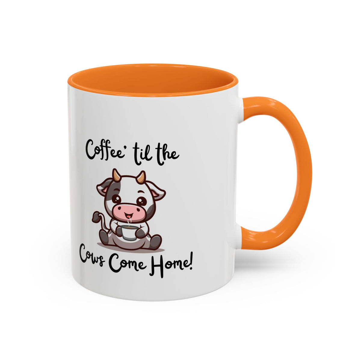 Coffee Mug (11oz & 15oz) - Coffee Cow - Assorted Colors