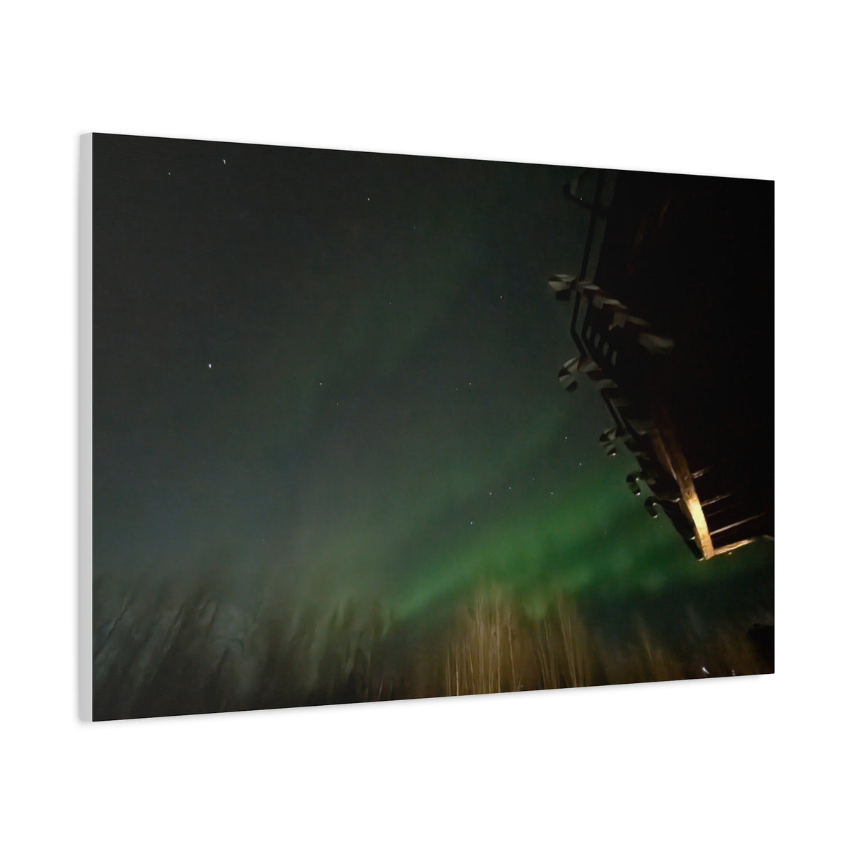 "Passing Aurora" Canvas