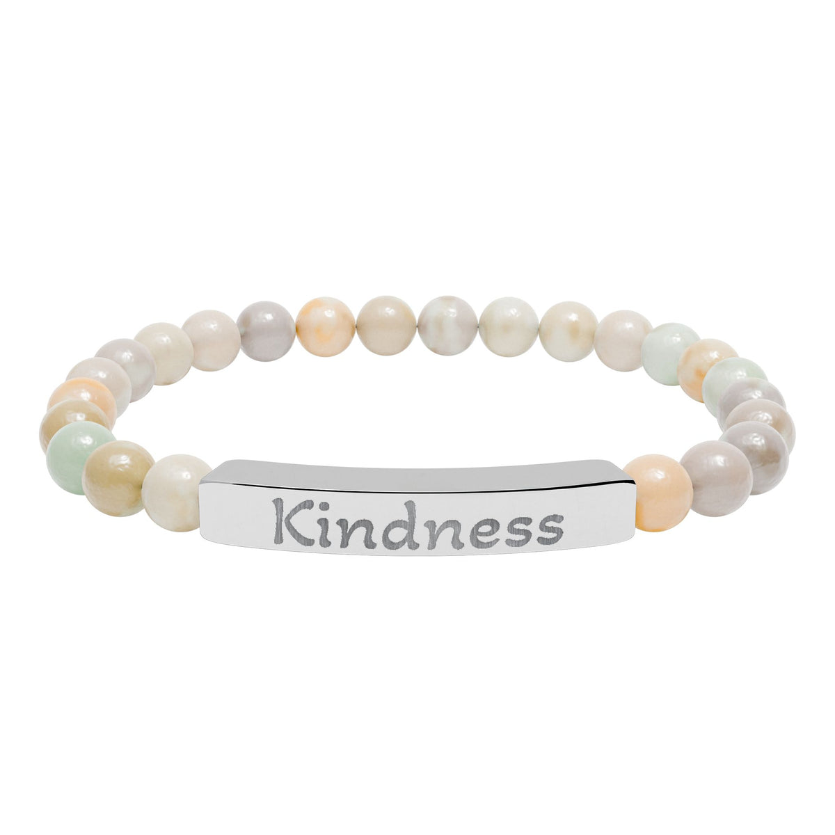 Engraved Stone Bracelet - 'Kindness'