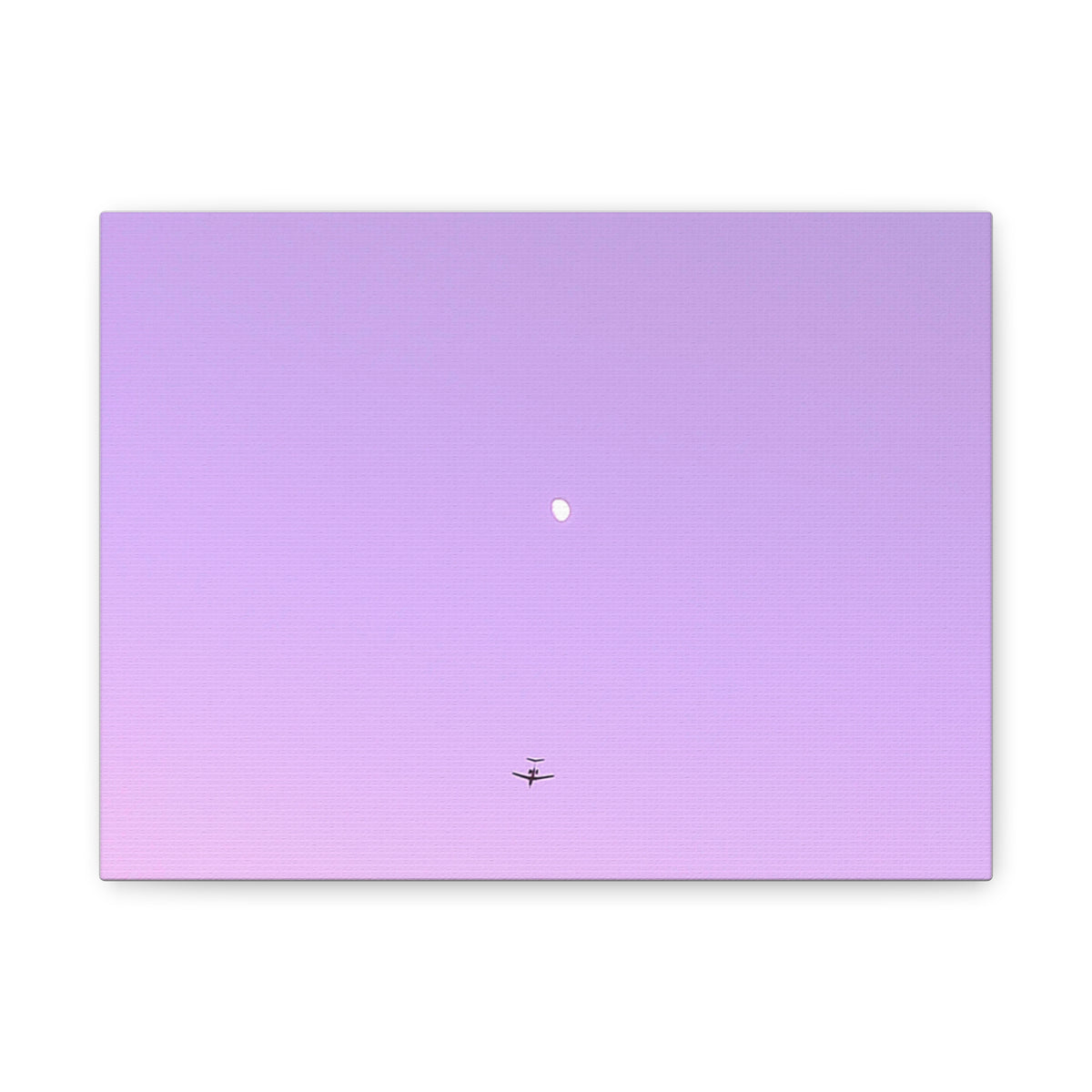 "To The Moon" (Purple) Canvas