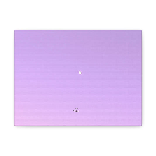 "To The Moon" (Purple) Canvas