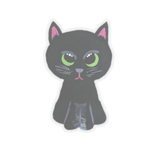 Black Cat Sticker