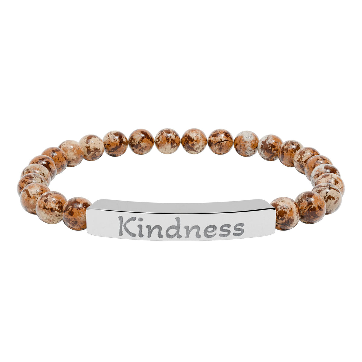 Engraved Stone Bracelet - 'Kindness'