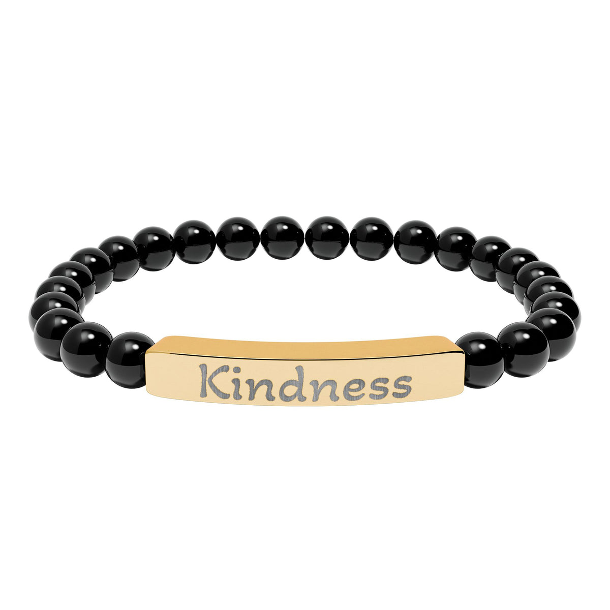 Engraved Stone Bracelet - 'Kindness'