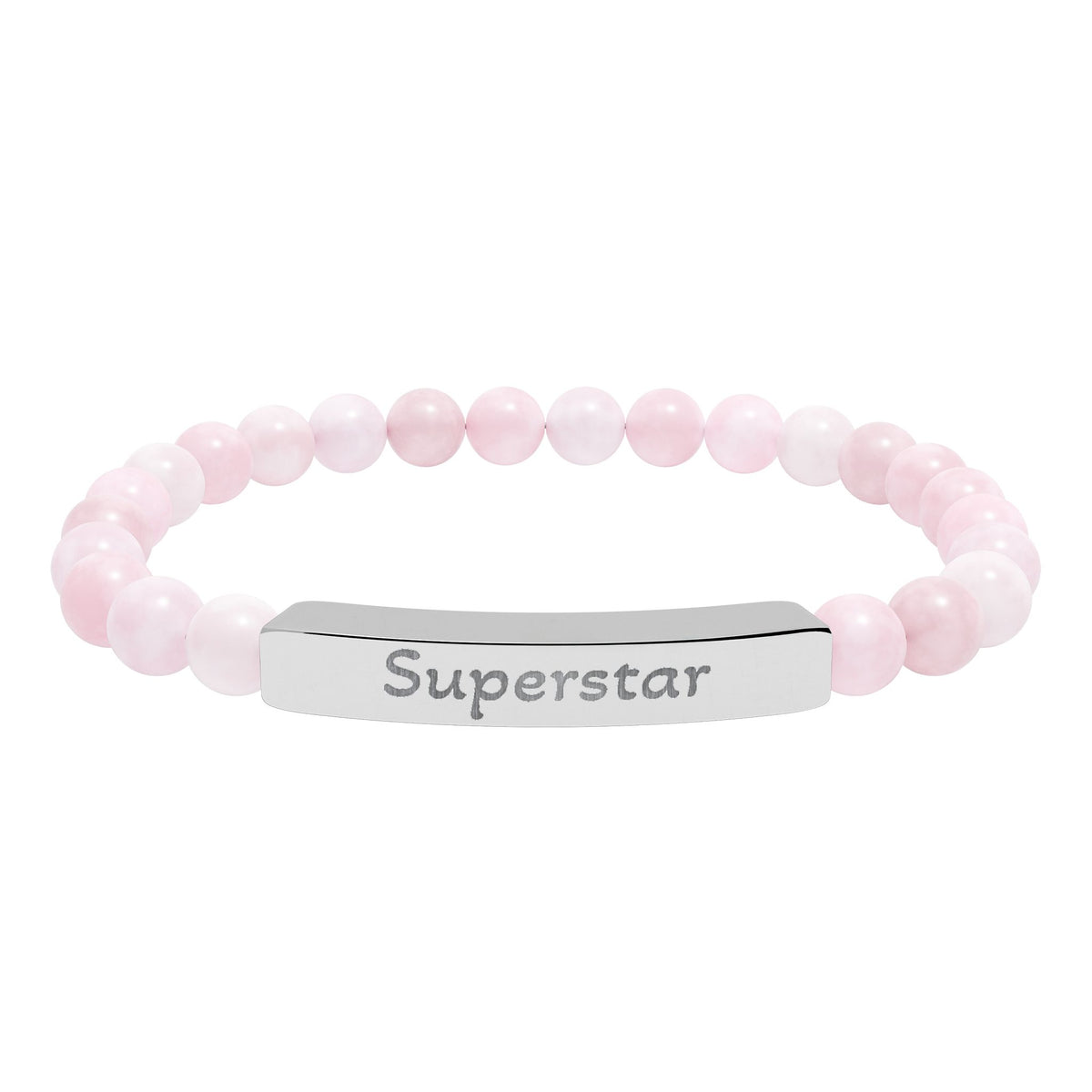 Engraved Stone Bracelet - 'Superstar'