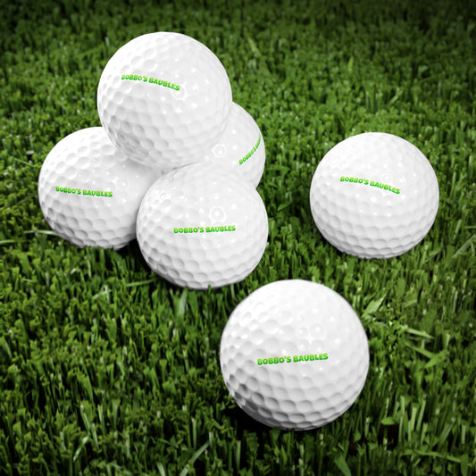 Baubles Logo Golf Balls - 6-pack - Light Green