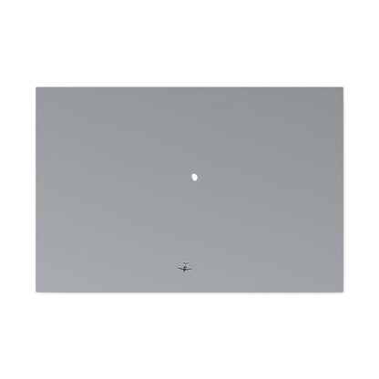 "To The Moon" (Gray) Canvas