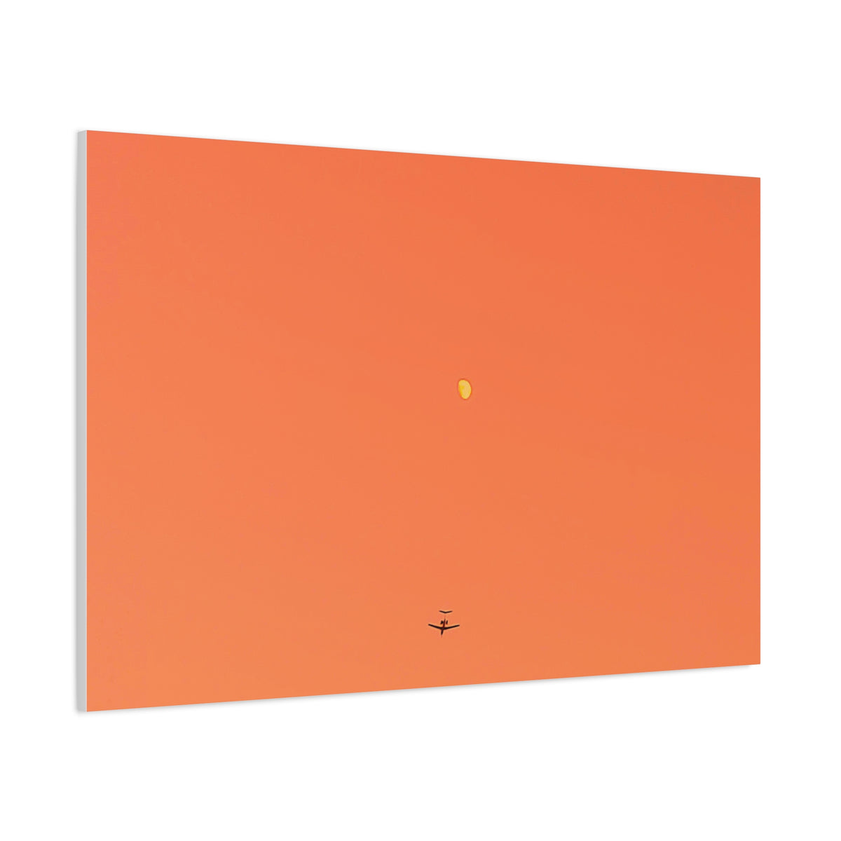 "To The Moon" (Orange) Canvas